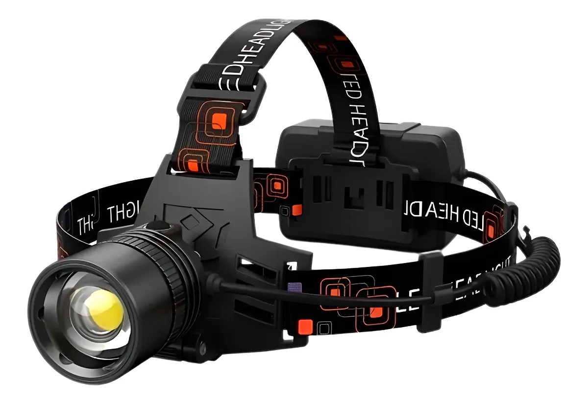 Lanterna de Cabeça LED P50 Zoom 2000x