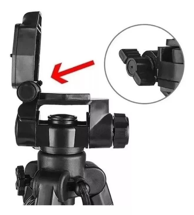 Tripé Profissional D-3600 em uso